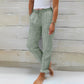 ☀️ Lightweight Comfort | Women's Relaxed-Fit Cotton Linen Pants
