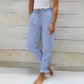 ☀️ Lightweight Comfort | Women's Relaxed-Fit Cotton Linen Pants