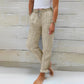 ☀️ Lightweight Comfort | Women's Relaxed-Fit Cotton Linen Pants