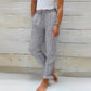 ☀️ Lightweight Comfort | Women's Relaxed-Fit Cotton Linen Pants