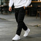 ✨ Easy Everyday Comfort | Men's Drawstring Tapered Cargo Pants