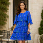 🌸 Fresh Feminine Style | Women's Floral Print Ruffle Tiered Dress
