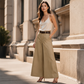 ✨ Effortless Everyday Style | Women's High-Waisted Wide-Leg Trousers with Pockets