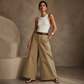 ✨ Effortless Everyday Style | Women's High-Waisted Wide-Leg Trousers with Pockets