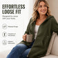 ☁️ Easy Everyday Comfort | Women's Relaxed Mid-Length Hooded Cardigan
