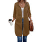 ☁️ Easy Everyday Comfort | Women's Relaxed Mid-Length Hooded Cardigan