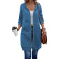 ☁️ Easy Everyday Comfort | Women's Relaxed Mid-Length Hooded Cardigan
