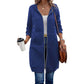 ☁️ Easy Everyday Comfort | Women's Relaxed Mid-Length Hooded Cardigan