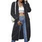 ☁️ Easy Everyday Comfort | Women's Relaxed Mid-Length Hooded Cardigan