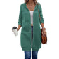 ☁️ Easy Everyday Comfort | Women's Relaxed Mid-Length Hooded Cardigan