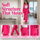 ✨ Polished Everyday Style | Women's Single-Button Blazer & Straight-Leg Pants 2-Piece Set