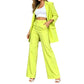 ✨ Polished Everyday Style | Women's Single-Button Blazer & Straight-Leg Pants 2-Piece Set