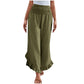 ☀️ Lightweight Comfort | Women's High-Waist Cotton-Linen Relaxed Pants