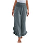 ☀️ Lightweight Comfort | Women's High-Waist Cotton-Linen Relaxed Pants