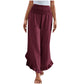 ☀️ Lightweight Comfort | Women's High-Waist Cotton-Linen Relaxed Pants