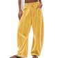 ✨ Easy Everyday Comfort | Women's Relaxed Wide-Leg Drawstring Pants