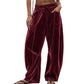 ✨ Easy Everyday Comfort | Women's Relaxed Wide-Leg Drawstring Pants