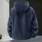 ❄️ Cold-Weather Comfort | Men's Warm Hooded Zip-Up Jacket