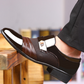 ✨ Timeless Comfort | Men's Non-Slip PU Leather Dress Shoes