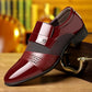 ✨ Timeless Comfort | Men's Non-Slip PU Leather Dress Shoes