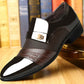 ✨ Timeless Comfort | Men's Non-Slip PU Leather Dress Shoes