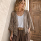 ✨ Effortless Layering | Women's Openwork Lace Knit Cardigan