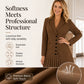 ✨ Elevated Elegance | Women's Tailored Blazer Midi Dress