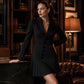 ✨ Elevated Elegance | Women's Tailored Blazer Midi Dress