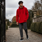 🍂 Easy Everyday Comfort | Men's Relaxed High-Neck Hooded Sweatshirt