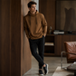 🍂 Easy Everyday Comfort | Men's Relaxed High-Neck Hooded Sweatshirt