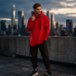🍂 Easy Everyday Comfort | Men's Relaxed High-Neck Hooded Sweatshirt