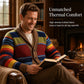 ❄️ Cold-Weather Comfort | Men's Striped Shawl-Collar Knit Cardigan