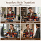 ❄️ Cold-Weather Comfort | Men's Striped Shawl-Collar Knit Cardigan