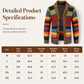 ❄️ Cold-Weather Comfort | Men's Striped Shawl-Collar Knit Cardigan