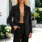 ✨ Elevated Everyday Style | Women's Soft Suede Blazer Jacket