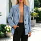 ✨ Elevated Everyday Style | Women's Soft Suede Blazer Jacket