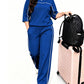 ✨ Easy Everyday Comfort | Women's Relaxed Short-Sleeve Top & Pants 2-Piece Set