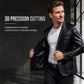 ✨ Premium Urban Style | Men's Tailored Slim-Fit PU Leather Jacket