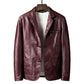 ✨ Premium Urban Style | Men's Tailored Slim-Fit PU Leather Jacket