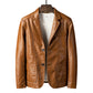 ✨ Premium Urban Style | Men's Tailored Slim-Fit PU Leather Jacket