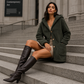 ❄️ Cozy Cold-Weather Comfort | Women's Relaxed Hooded Warm Jacket