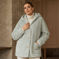❄️ Cozy Cold-Weather Comfort | Women's Relaxed Hooded Warm Jacket
