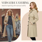 🍂 Timeless Style | Women's Belted Double-Breasted Trench Coat