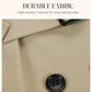 🍂 Timeless Style | Women's Belted Double-Breasted Trench Coat