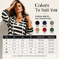 🍂 Easy Everyday Comfort | Women's Striped Hooded Casual Dress