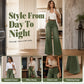✨ Flattering Denim Style | Women's Vintage High-Waisted Wide-Leg Jeans