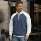 ✨ Easy Everyday Comfort | Men's Waffle-Knit Quarter-Zip Shirt
