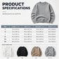 ✨ Premium Everyday Comfort | Men's Textured Checkerboard Crewneck Sweatshirt