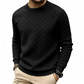✨ Premium Everyday Comfort | Men's Textured Checkerboard Crewneck Sweatshirt