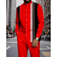 ✨ Easy Everyday Style | Men's Striped Shirt & Pants 2-Piece Set